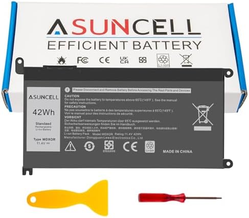 WDX0R Laptop Battery for dell Inspiron 15 7579 7569 5578 5565 5567 5568 5570 5775 5579 7560 7570 13 5378 5368 7375 7368 7378 17 5765 5767 5770 Series P69G001 P58F P58F001 P75F P66F P69G 3CRH3