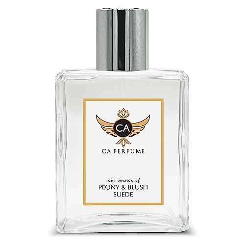 CA Perfume Impression of Jo M Peony & Blush Suede For Women Replica Fragrance Dupes Eau de Parfum Spray Bottle 3.4 Fl Oz/100ml-X1