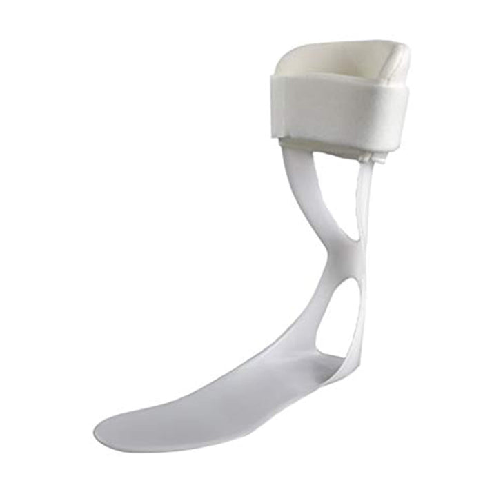 Brace On AFO – Swedish Deluxe - Drop Foot Stabilizer, Moldable, Trimmable, Lightweight Polyethylene (Women, Left)