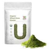 Wheatgrass Powder 16 Ounce, Vegan Friendly, Green Superfood Powder,Wheat Grass Powder Organic Rich in Immune Vitamins, Fibers and Minerals