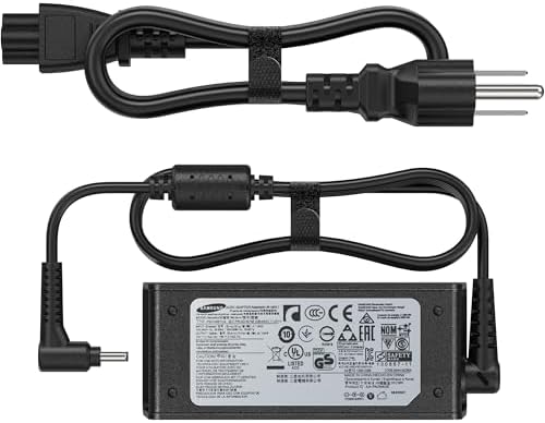 40W Laptop Charger for Samsung ATIV Book 9/9 Plus / 9 Lite / 9 Spin Series,19V/ 2.1A AC Adapter for Galaxy View 18.4 Table SM-T670 SM-T677A SM-T670N Samsung Series 9 Notebook A13-040N2A Charger