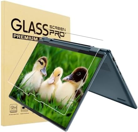 i-Tensodo Tempered Glass Screen Protector for Lenovo Yoga 7 14/ Yoga 7i 14 Touch Screen 14 Inch 16:10 Laptop, Lenovo Yoga 14 Laptop, 2.5D, HD Clear, 9H Hardness