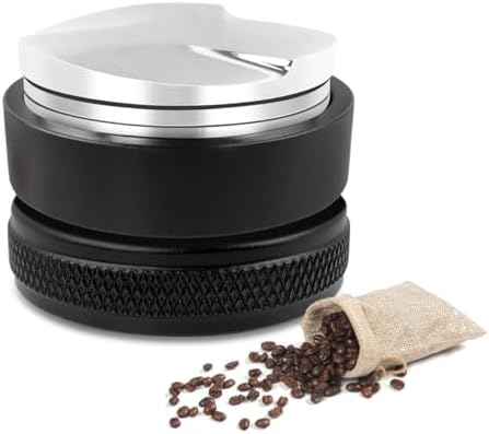 Philorn Espresso Distribution Tool, 53mm Coffee Distributor Fits for 54mm Breville Portafilter, Adjustable Espresso Distributor, Dual Head Coffee Distribution Tool, Professional Espresso Leveler
