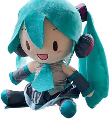 VERENIX The First Sound of Animation The Future Plush Friend's Birthday Party Or Party Gift (Color : Green [32cm]) (Green)