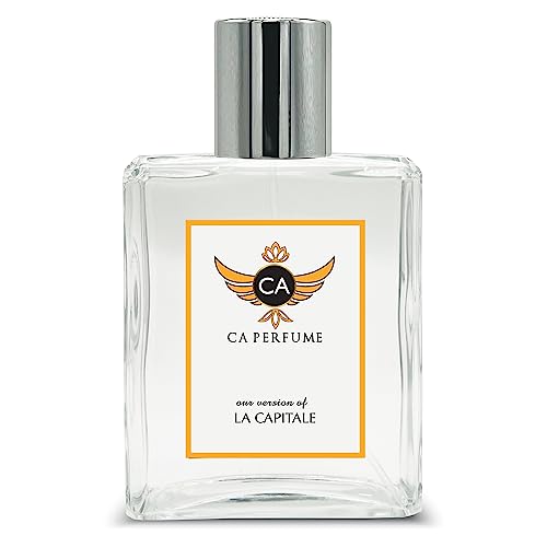 CA Perfume Impression of La Capitale For Women & Men Replica Fragrance Dupes Eau de Parfum Spray Bottle 3.4 Fl Oz/100ml-X1