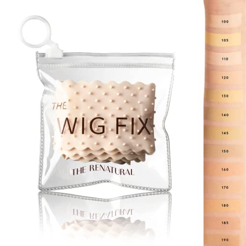 The Wig Fix by The Renatural - No-Slip Silicone Wig Grip Band Patented Hypoallergenic, Breathable, Lightweight Wig Silicone Headband for Secure Wig Wear in 5 Shades (Fair)
