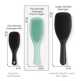 Tangle Teezer The Fine & Fragile Ultimate Detangling Brush, Dry and Wet Hair Brush Detangler for Color-Treated, Fine and Fragile Hair, Marine Teal