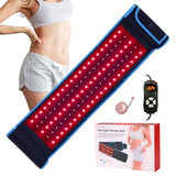 Red Light Therapy Infrared Light Therapy Wrap Belt for Body Pain Relief Wearable Large Pad for Waist Back Stomach Muscle Repair, Decrease Inflammation, Speed Healing LED 660nm&850nm with Controller