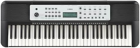 Yamaha YPT-280 Portable Keyboard for Beginners with Music Rest, Power Adapter