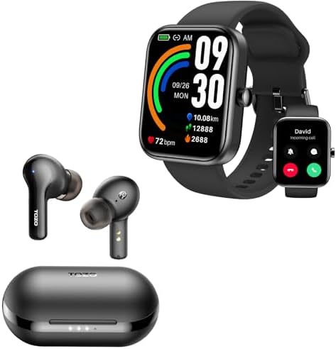 TOZO A2 Mini Wireless Earbuds Bluetooth 5.3 in Ear Light-Weight Headphones Built-in Microphone