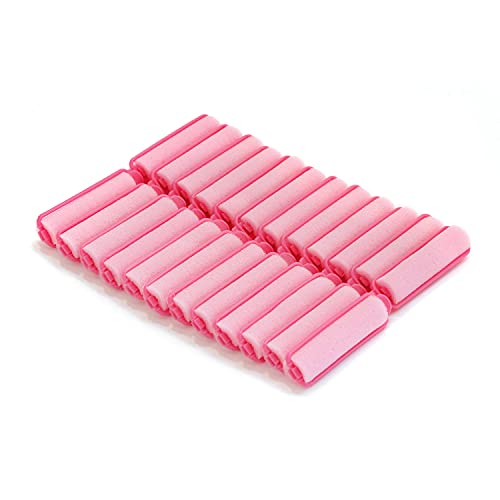 60 Pieces Foam Sponge Hair Rollers - Soft Sleeping Hair Curlers for Hair Styling (0.59inch, Pink)