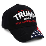 Trump 2024 Hat Donald Trump Hat 2024 MAGA Keep America Great Hat USA Embroidered Adjustable Baseball Cap