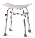 Dr. Kay’s Adjustable Bath Chair with Unique Heavy Duty Crossbar Supports, Shower Stool, Bathroom Chair, Safety Handicap Shower Chair for Inside Shower Seat, Shower Bench, 350 lb Capacity