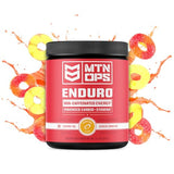 MTN OPS Enduro Nitric Oxide Supplement & Stim-Free Pre Workout - 30 Servings - with Magnesium Citrate, Beet Root Powder, Niacinamide, L Arginine & L Citrulline - Peach Zing Flavor