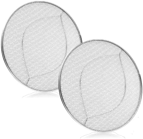 2pcs Splatter Shield for Ninja Foodi FG551, Accessories for Ninja Foodi Smart XL 6-in-1 Indoor Grill,Stainless Steel Splatter Screen, Dishwasher safe
