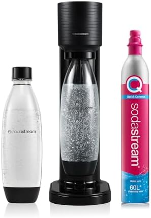 SodaStream Gaia Sparkling Water Maker, Black