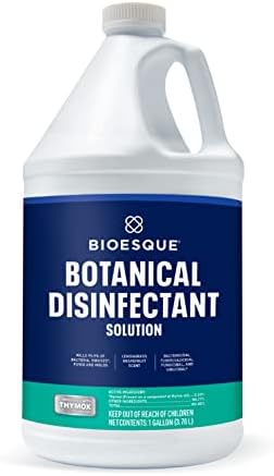 Bioesque Botanical Disinfectant Solution, Heavy Duty Broad-Spectrum Disinfectant, Kills 99.9% of Bacteria, Viruses*, Fungi, & Molds, 1 Gallon (Pack of 1)