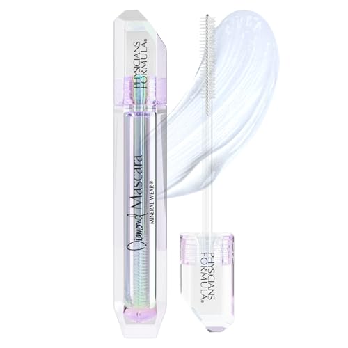 Physicians Formula Mineral Wear Diamond Mascara Lash & Brow Diamond, Dermatologist Tested, Ophthalmologist Approved, Sensitive Eyes