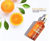 Dr Rashel Vitamin C Face Serum | Hyaluronic Acid , Firming and Anti Aging ( Pack of 2 ) + 1 Pair of Collagen Crystal Eye Mask