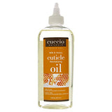 Cuccio Naturale Revitalizing Cuticle Oil - Hydrating Oil For Repaired Cuticles Overnight - Remedy For Damaged Skin And Thin Nails - Paraben Free, Cruelty-Free Formula - Milk And Honey - 8 Oz