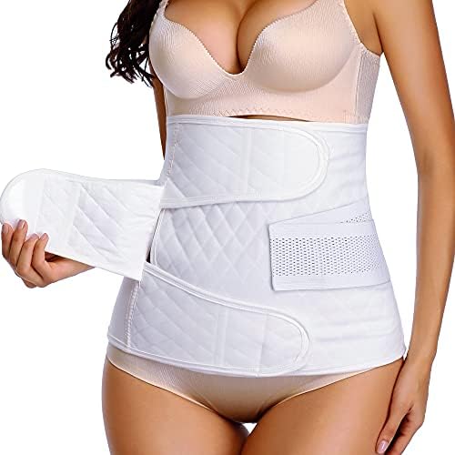 Post Belly Band Postpartum Recovery Belt Girdle Belly Binder, Cotton