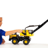 Tonka Steel Classics, Mighty Crane - Made With Steel and Sturdy Plastic, Big Construction Truck, Boys and Girls Ages 3+, Toddlers, Birthday Gift, Christmas, Holiday