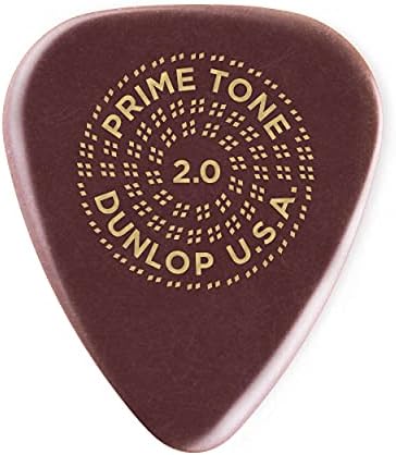 Jim Dunlop Dunlop Primetone Standard 2.0mm Sculpted Plectra-12 Pack (511R2.0)