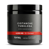 Toniiq Cistanche Tubulosa - (4000mg) Pure Cistanche Supplement for Men - 10x Highly Concentrated with 50% Echinacoside and 10% Verbascoside - Endurance Strength Recovery Mood - 60 Capsules