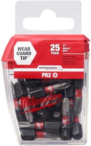 Milwaukee 48-32-4644 (10)25PC PR2 Impact Bit PK