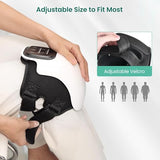 Snailax Cordless Knee Massager with Heat, 3 Vibration Modes & 3 Heating Levels, Gift for Men, Women