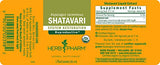 Herb Pharm Certified Organic Shatavari Liquid Extract for Female Reproductive System Support - 1 Ounce