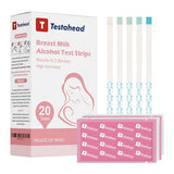 Breastmilk Test Strips, Fast and Accurate Home Breastfeeding Test Strips, 2 Minute Results, 20 Pack