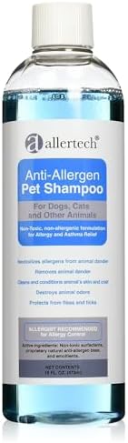 Allertech® Anti-Allergen Pet Shampoo 16-oz Bottle
