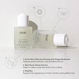 OUAI Scalp Serum - Balancing and Hydrating Serum with Red Clover Extract, Siberian Ginseng and Peptides for Thicker and Fuller-Looking Hair - Paraben, Phthalate and Sulfate Free Scalp Care (2 Fl Oz)
