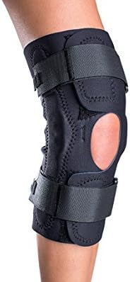 ProCare Reddie Hinged Knee Support Brace: Neoprene Wrap-Around, MCL and LCL Sprains, X-Small