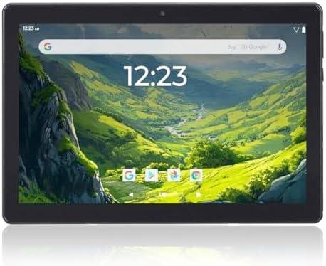 ONN 10.1" Tablet Pro, 32GB Storage, 3GB RAM, Android 10, 2GHz Octa-Core Processor, 1920 x 1200 Resolution, FHD Display (Renewed)