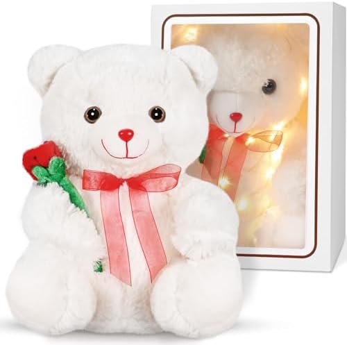 Erweicet Valentines Day Gifts for Girlfriend Valentines Teddy Bear Stuffed Animals for Her