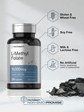 Horbaach L Methylfolate 15000 mcg | 120 Capsules | 15mg Methyl Folate | 5-MTHF | Non-GMO, Gluten Free Supplement