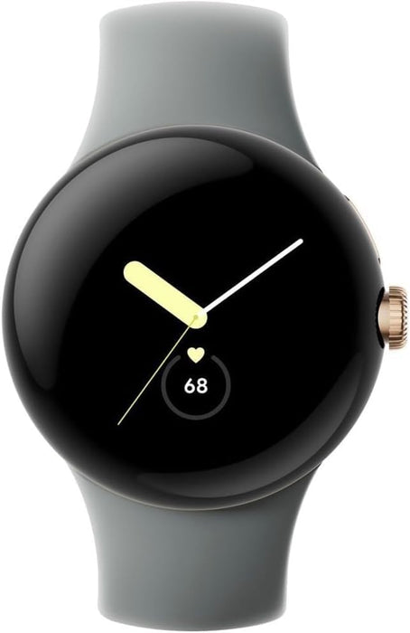 Google Pixel Watch 41mm Smartwatch with WiFi, GPS, BT and Heart Rate Monitor in Bulk Packaging (Hazel)