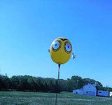 Flock Free Bird Bopper – Visual Bird Repelling Decoy Balloon “Flock Off!”, Modern Scarecrow