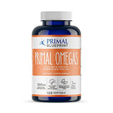 Primal Blueprint Primal Omegas, Omega-3 Fatty Acid Daily Supplement, 120 Count