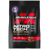 Muscletech Whey Protein Powder (Double Rich Chocolate, 8LB) - Nitro-Tech Whey Protein Isolate Smoothie Mix for Lean Muscle & Fast Recovery - 24g of Whey Gold Protein for Women & Men - Gluten-Free