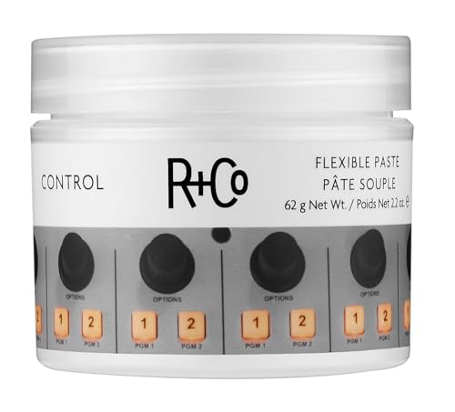 R+Co Control Flexible Paste | Strong, Buildable Hold | Semi-Matte Finish | Never Stiff | 62 g / 2.2 oz