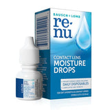 renu Lubricating and Rewetting Drops for Contact Lenses, 8 mL, Packaging May Vary