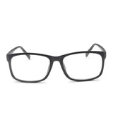 HUIHUIKK Nearsighted Oversize Myopia Glasses Everyday Use Mens Womens -5.50 Black Distance Glasses (NOT READING GLASSES)