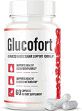 2-Pack Glucofort - Glucofort For Blood Sugar Support-120 Capsules