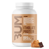 RAW Whey Isolate Protein Powder, Chocolate Peanut Butter (CBUM Itholate) - 100% Grass-Fed Sports Nutrition Powder for Muscle Growth & Recovery - Low-Fat, Low Carb, Naturally Flavored - 25 Servings