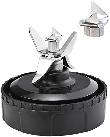 Blender Replacement Parts, 6 Fins Male Extractor Blade Assembly Fits Ninja 16oz Cups, 307KKU 322KKU770 Replacement Extractor Blade fit for Ninja BL660 BL663 BL665Q BL740 BL770AMZ BL772 BL773CO BL780
