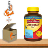 Nature Made Cholest0ff Plus 210 Softgels Per Bottle + Includes Venanciosbox Sticker (Pack of 1)