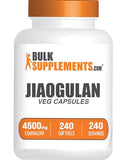 BulkSupplements.com Jiaogulan Capsules - Gynostemma Extract Capsules, Gynostemma Pentaphyllum Extract, Jiaogulan 9000mg Equivalent - 1 Capsule, 240-Day Supply, 240 Veg Capsules